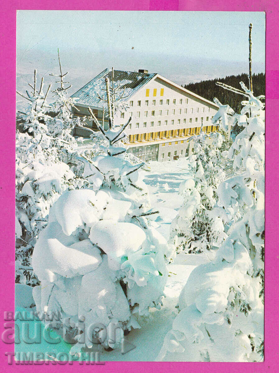 Auction 310766 / Vitosha planina - hotel Stastlivitsa 1973 Photo edition PK Auction 310766 / Vitosha planina - hotel Stastlivitsa 1973 Photo edition PK