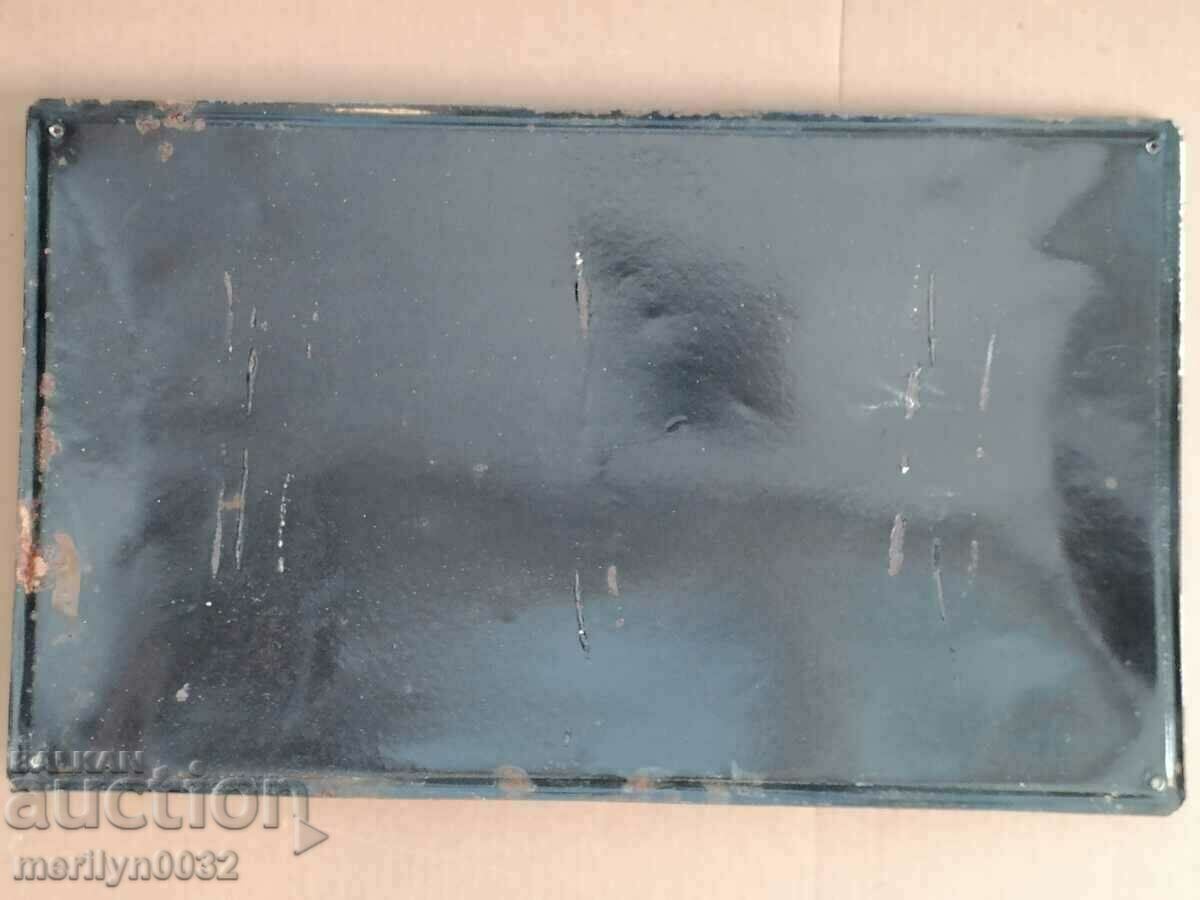 Delivery of Enamel social plate, ORIGINAL plate Delivery of Enamel social plate, ORIGINAL plate