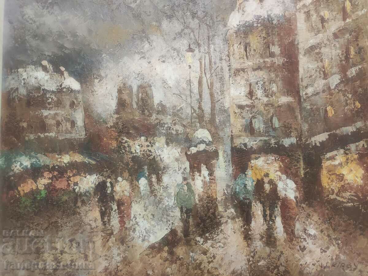 Oil painting on canvas with price 219.00 BGN | € 111.97 Oil painting on canvas with price 219.00 BGN | € 111.97