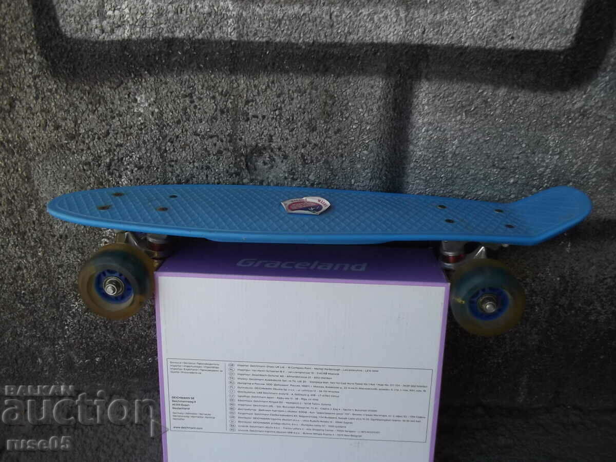 Pennyboard με φωτιζόμενες ρόδες