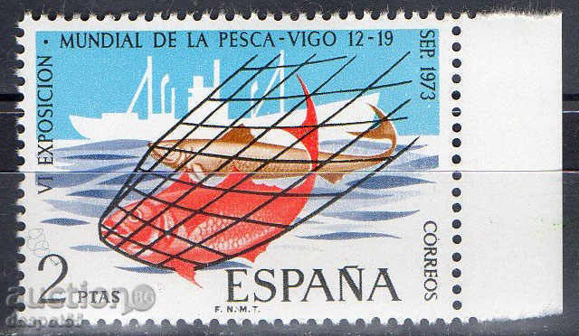 1973. Spania. A șasea expoziție internațională de pescuit de la Vigo.