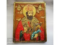 Handmade Icon of Saint Nicholas the Wonderworker