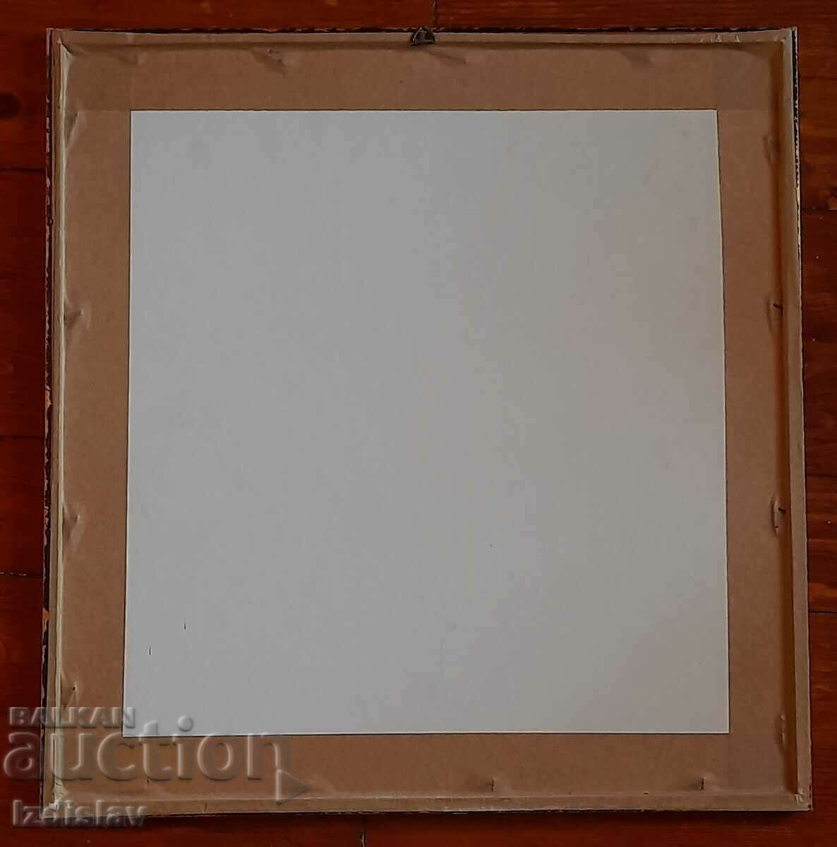 Auction Old etching hand colored with watercolor Auction Old etching hand colored with watercolor