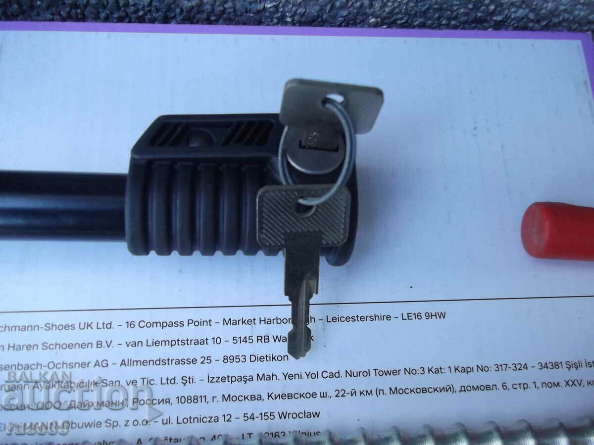 Locking device (bracket) for steering wheel - 7