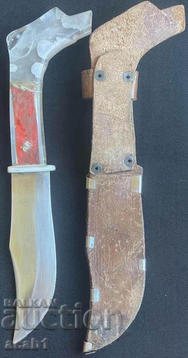 Auction  Hunting knife Massive