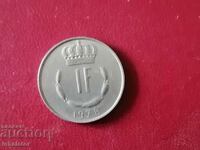 1978 год 1 франк Люксембург