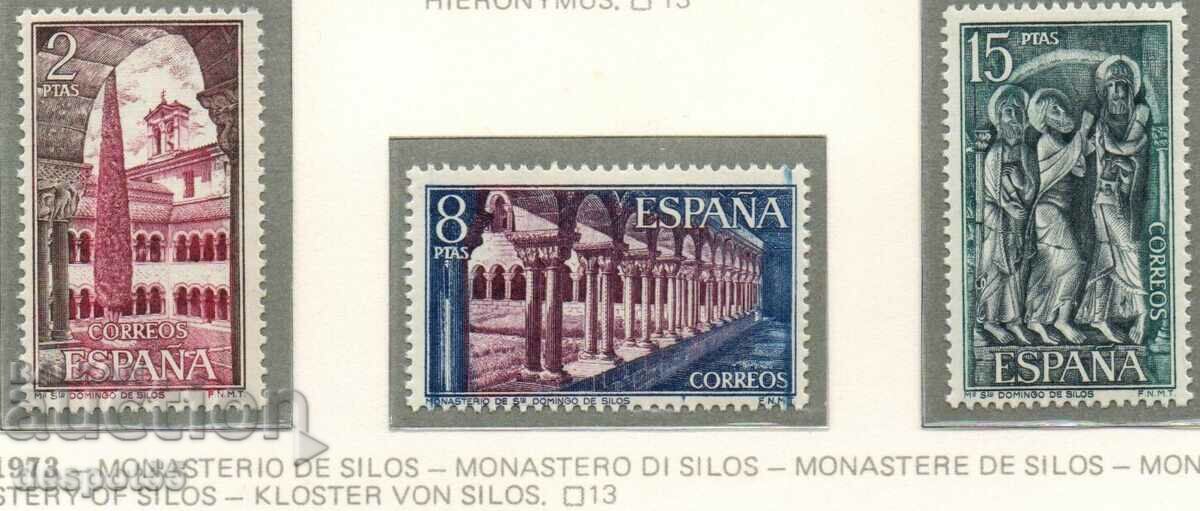 1973. Spain. Monasteries and abbeys.
