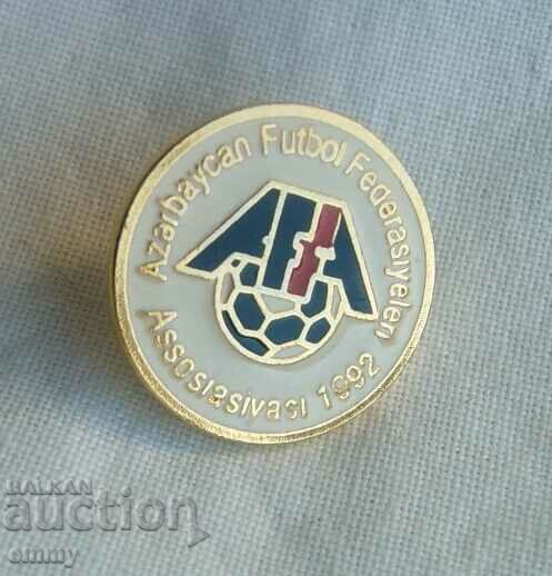 Значка Азербайджан - Футболна Федерация, 1992