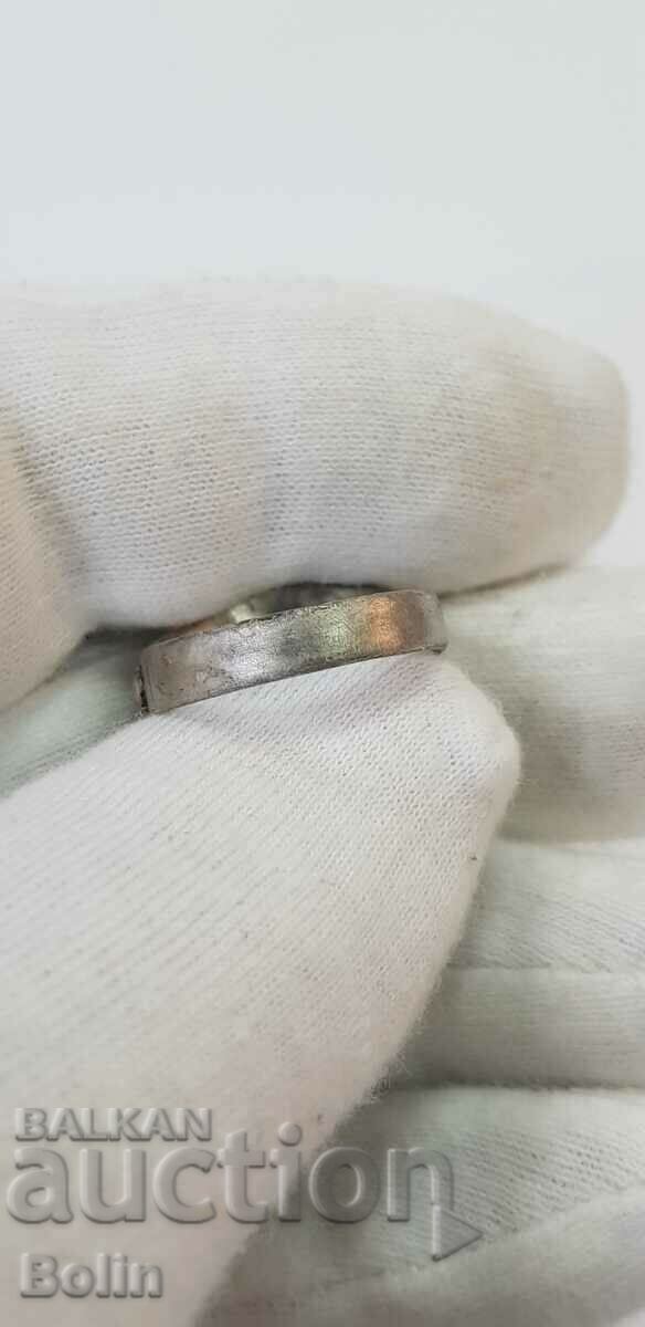 A beautiful silver Renaissance ring - 19th century - 5 A beautiful silver Renaissance ring - 19th century - 5