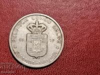 1959 Rwanda Urundi Congo Belgian 5 franci