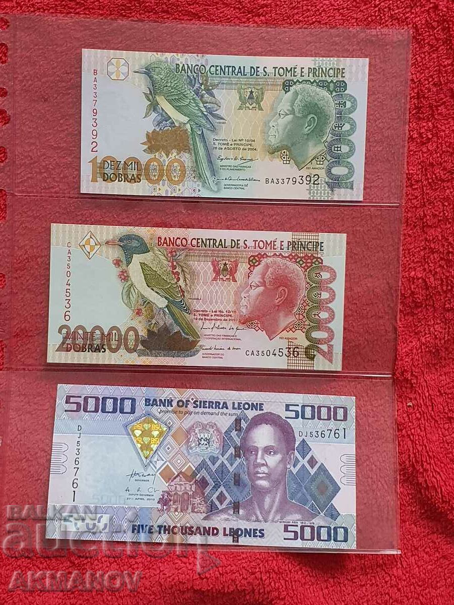 Sao Tome and Principe 10000 dobras-2004. UNC