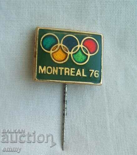 Badge - Olympics Montreal 1976