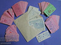 Old tickets for Banya Cinema Railway and Autotransport