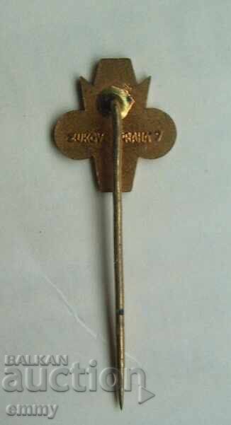 Badge Football - 20 Years FK Dukla Prague, Czech Republic with price 6.00 BGN | € 3.07 Badge Football - 20 Years FK Dukla Prague, Czech Republic with price 6.00 BGN | € 3.07