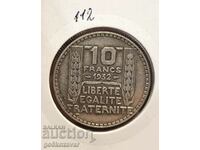 Γαλλία 10 φράγκα 1932 Ασήμι!