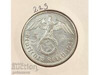 Γερμανία Τρίτο Ράιχ 5 γραμματόσημα 1938 Ασήμι!