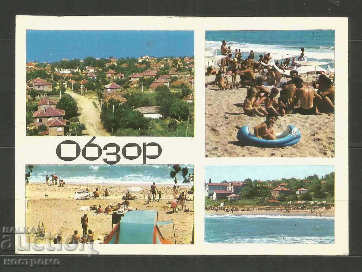 Overview Post card - A 3268