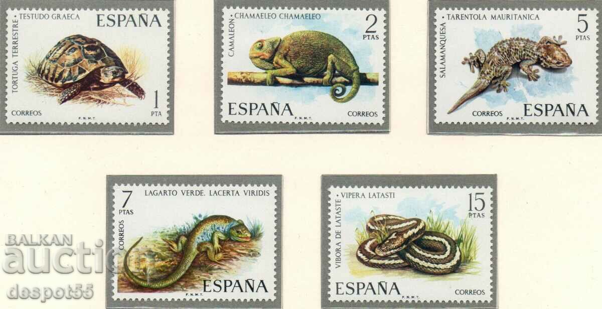 1974. Spain. Reptiles.