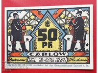 Τραπεζογραμμάτιο-Γερμανία-Μέκλενμπουργκ-Πομερανία-Κάρλοου-50 pfennig 1921
