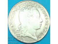 Милан 30 солди 1796 Италия Франц II Хабсбург 7,21г сребро