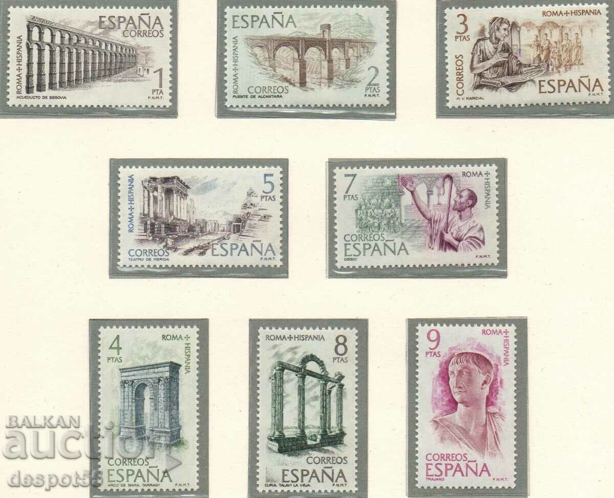 1974. Испания. Културни връзки между Древен Рим и Испания.