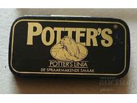 Old small metal box - POTTER'S