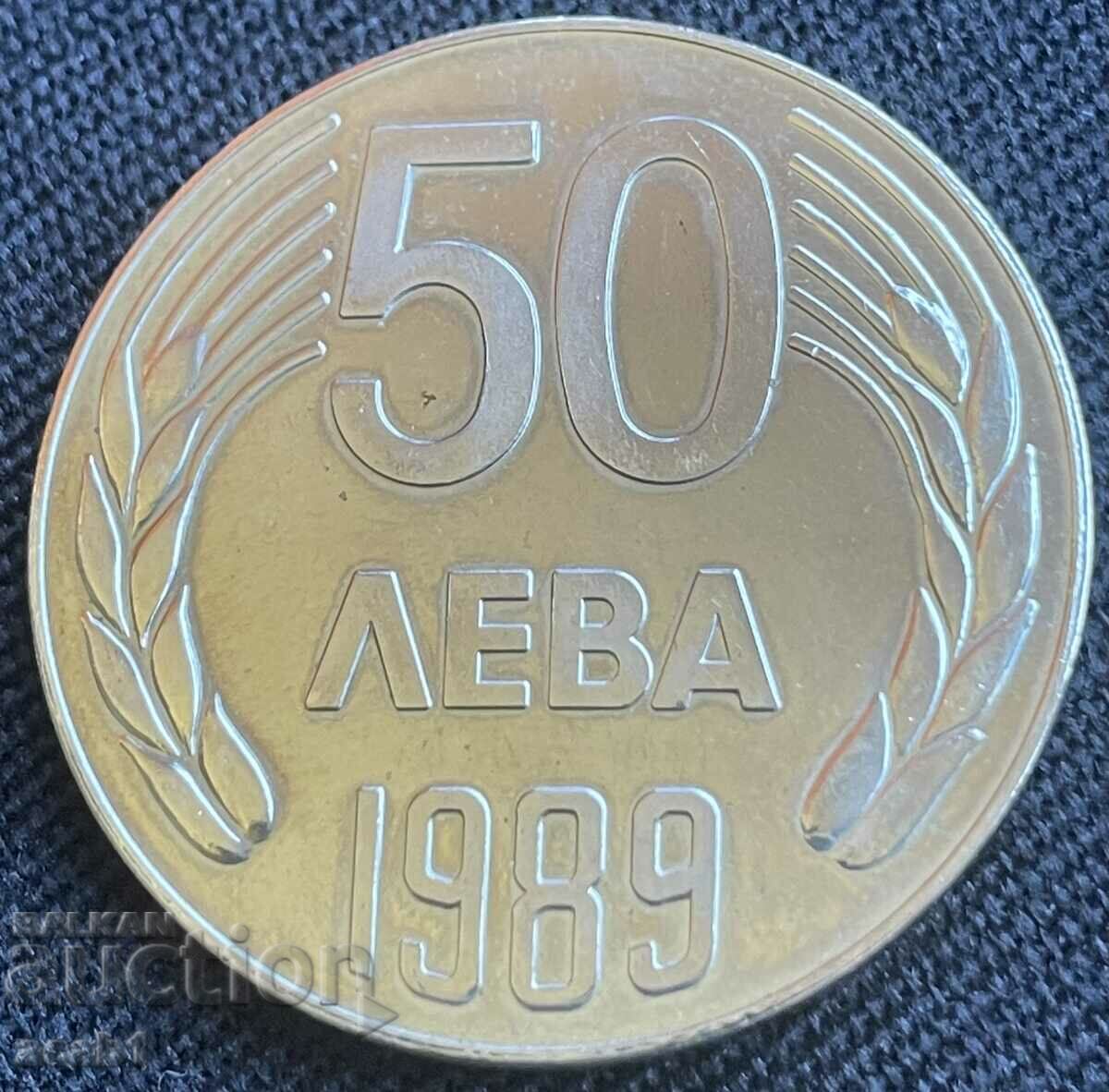 50 лева 1989/4