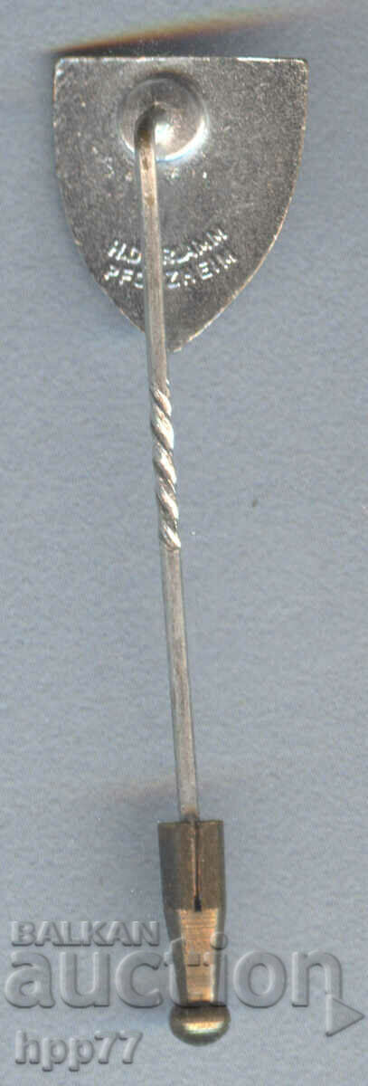 Rare old sports football badge FFB Stuttgart enamel with price 6.50 BGN | € 3.32