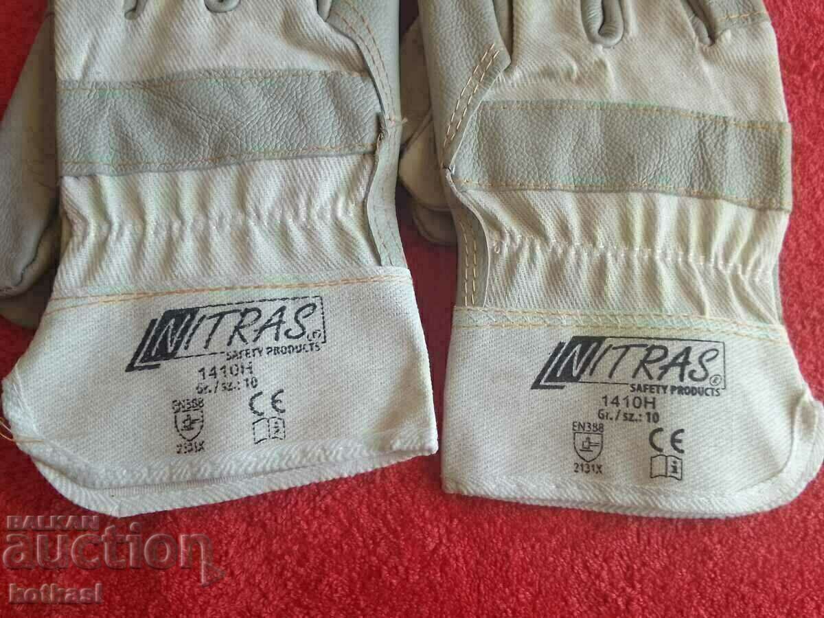 Παράδοση Γάντια εργασίας παρτίδα τρία ζευγάρια δέρμα και ύφασμα ισχυρό καινούργιο Παράδοση Γάντια εργασίας παρτίδα τρία ζευγάρια δέρμα και ύφασμα ισχυρό καινούργιο