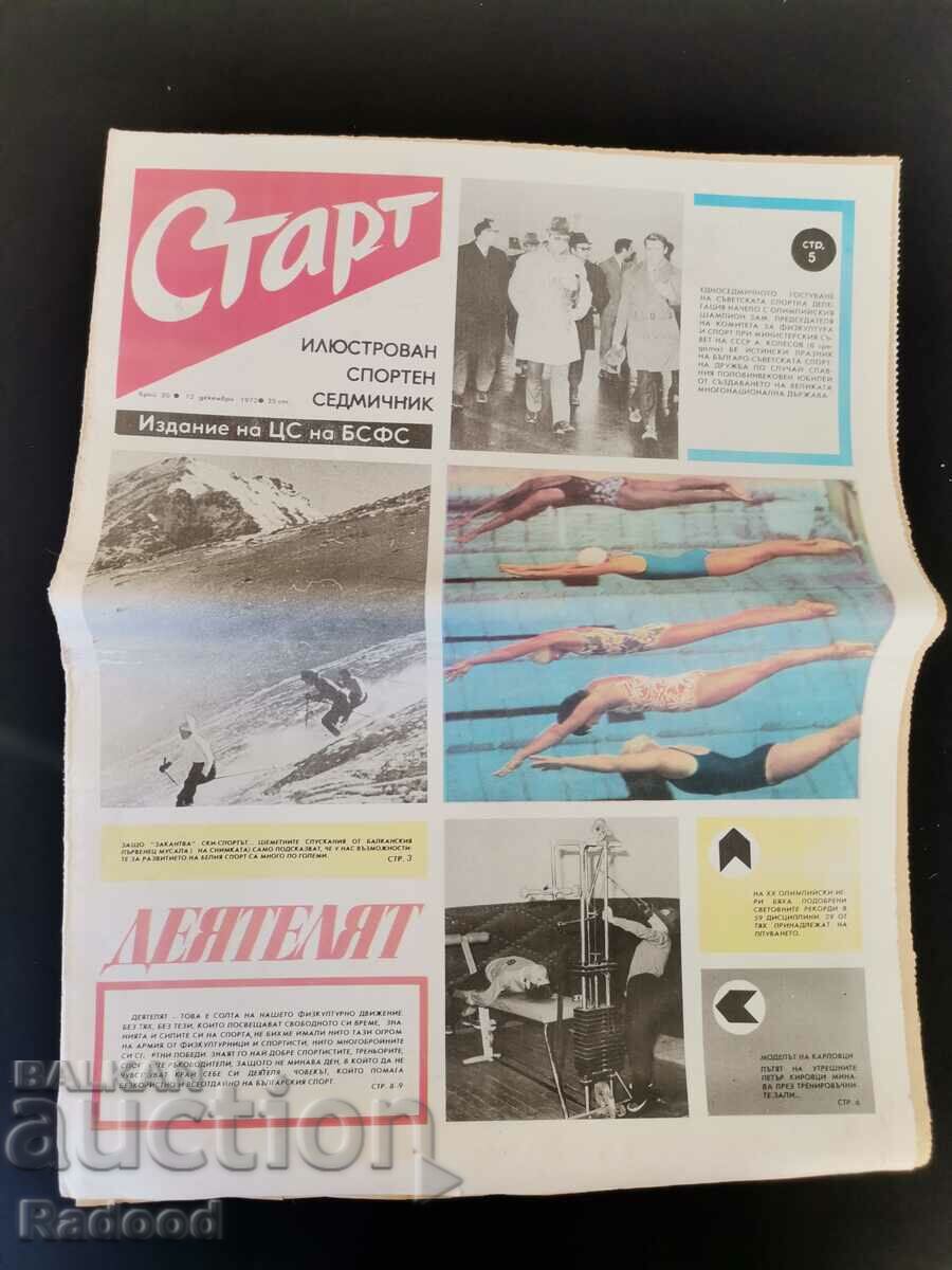 "Start" newspaper. Number 80/1972