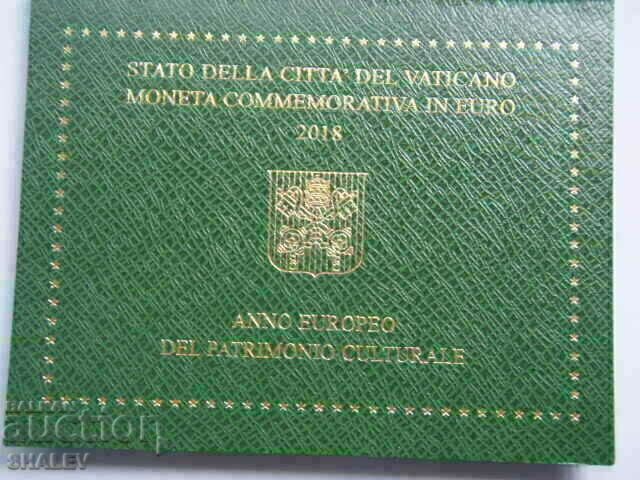 Delivery of 2 Euro 2018 Vaticana "Culturale" (1) Vatican City - Unc (2 Euro) Delivery of 2 Euro 2018 Vaticana "Culturale" (1) Vatican City - Unc (2 Euro)