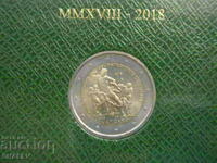 2 Euro 2018 Vaticana "Culturale" (1) Ватикана - Unc (2 евро)