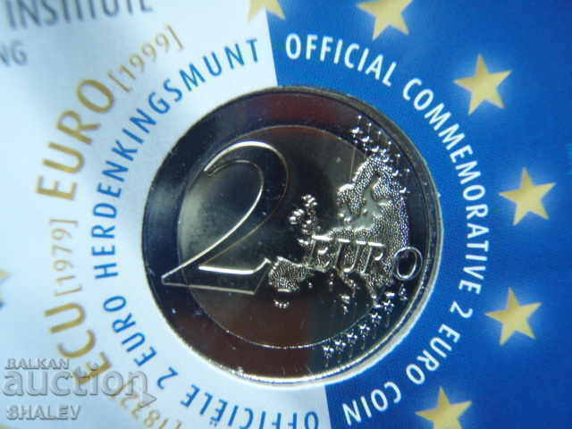 2 Euro 2019 Belgia "25 ani de la înființarea Institutului Monetar European" /Belgia/ - Unc (2 euro) - 6