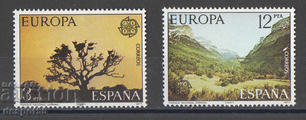 1977. Spania. Europa - Peisaje.