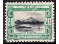 Mozambique Company-1926-Regular-View from the Zambezi River,MLH