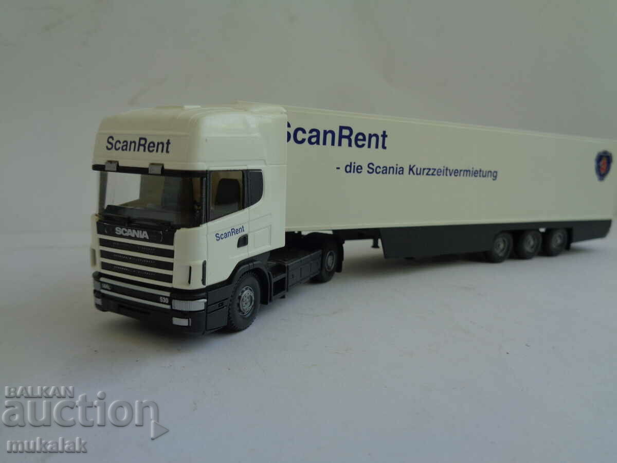 HERPA H0 1/87 SCANIA TRUCK TIR TIR MODEL TOY TROLLEY with price 35.00 BGN | € 17.90
