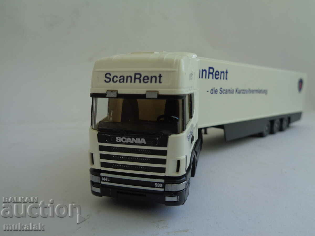 Auction  HERPA H0 1/87 SCANIA TRUCK TIR TIR MODEL TOY TROLLEY