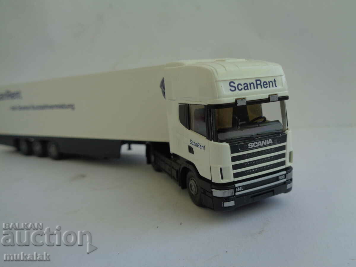 Delivery of HERPA H0 1/87 SCANIA TRUCK TIR TIR MODEL TOY TROLLEY