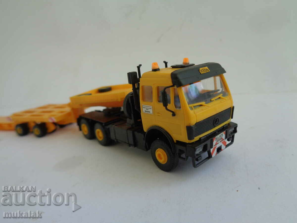 KIBRI H0 1/87 MERCEDES TRUCK TIRE MODEL TOY TROLLEY - 6 KIBRI H0 1/87 MERCEDES TRUCK TIRE MODEL TOY TROLLEY - 6