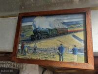 Poster picture picture trains locomotives N 1