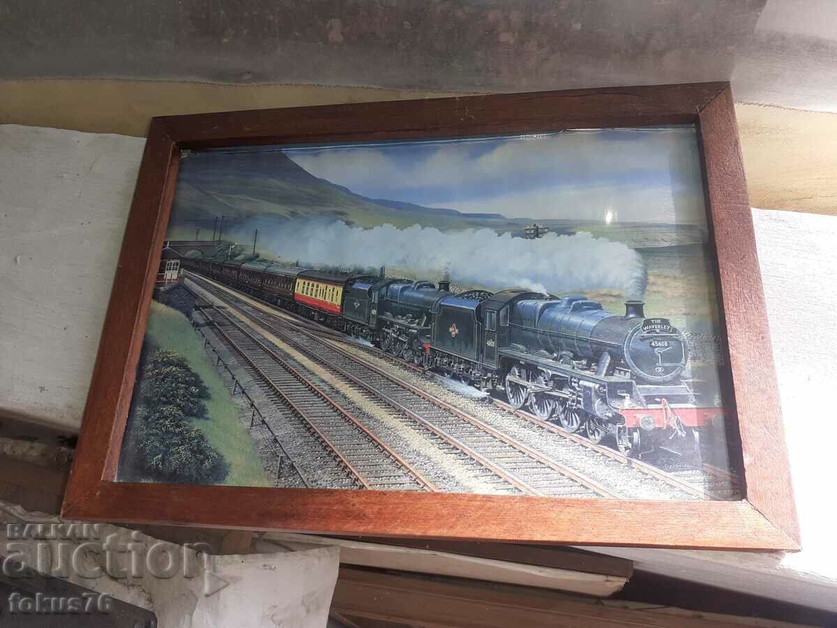 Delivery of Poster picture picture trains locomotives N 2
