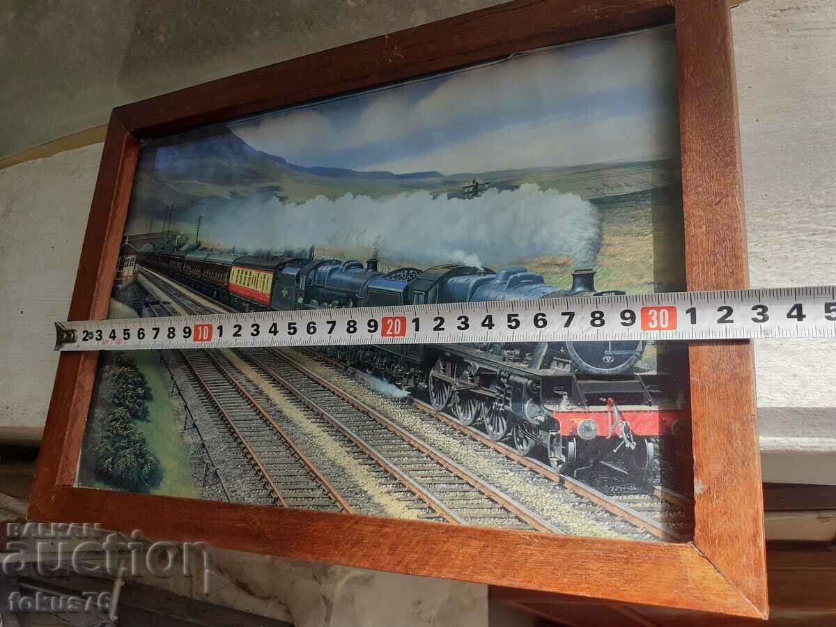 Poster picture picture trains locomotives N 2 - 5