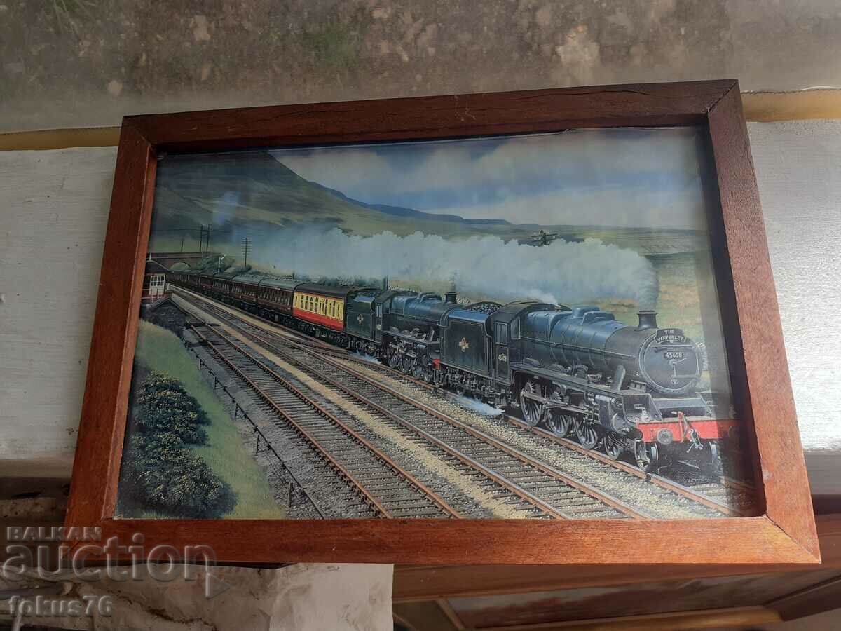 Poster picture picture trains locomotives N 2