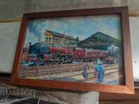 Foto afiș imagine trenuri locomotive N 3