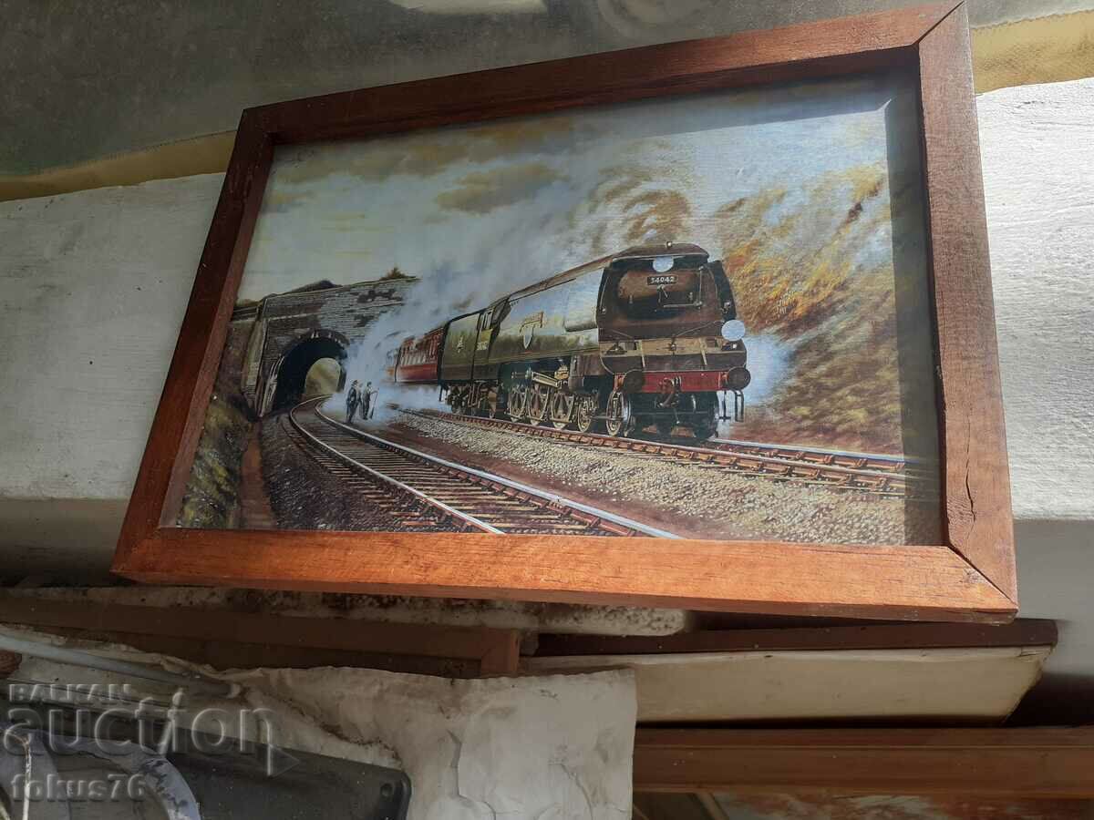 Poza poster imagine trenuri locomotive N 4 cu preț 29.00 BGN | € 14.83