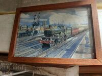 Poster picture picture trains locomotives N 5
