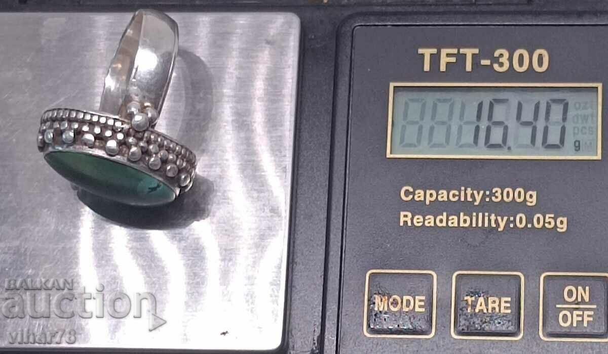 Auction  Solid women's silver ring