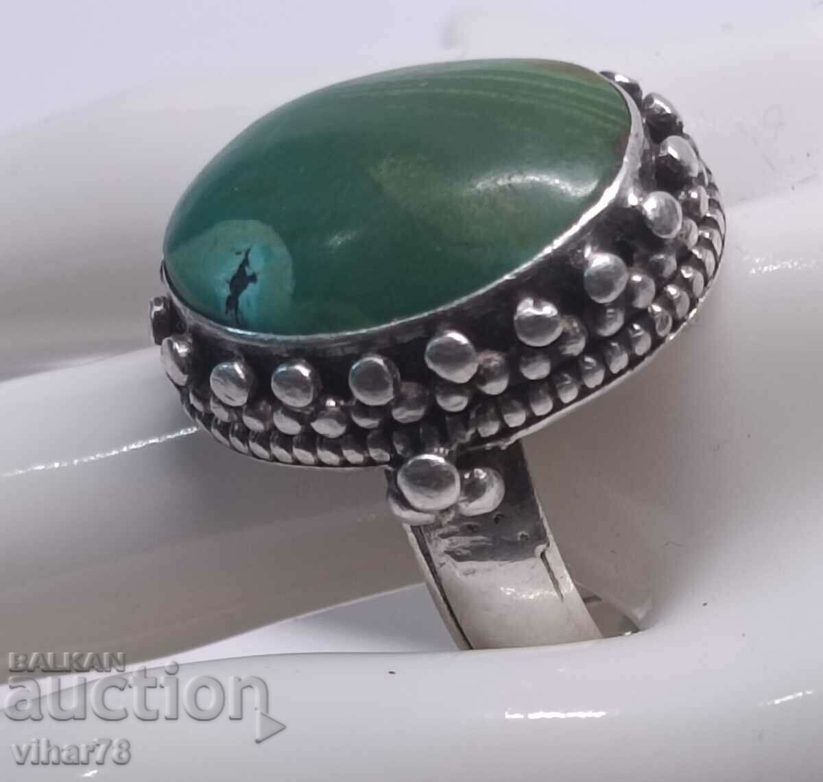 Delivery of Solid women's silver ring