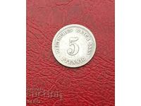 Γερμανία-5 Pfennig 1889 D-Munich