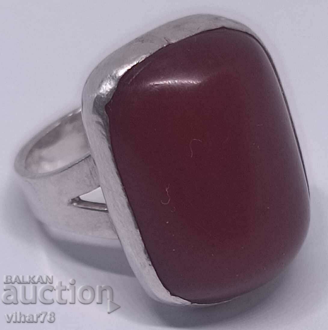 Auction  ladies silver ring